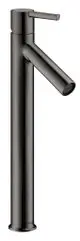 AXOR-HG-AXOR-Starck-Einhebel-Waschtischmischer-250-mit-Hebelgriff-fuer-Waschschuesseln-mit-Ablaufgarnitur-Polished-Black-Chrome-10103330 gallery number 1